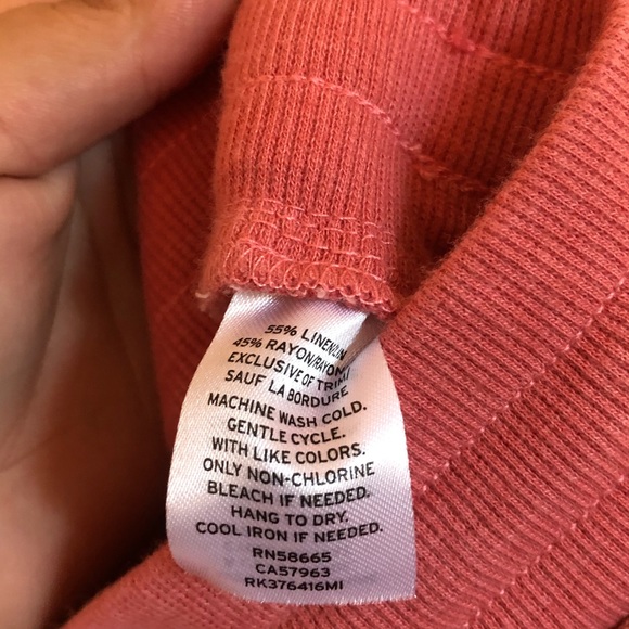 Susina Linen Blend Salmon Pants Nordstrom - Picture 6 of 8